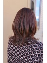 グランヘアー 大町店(GRANHAIR)&nbsp;#レイヤーカット#ミディアム#くびれヘア#ハイライト