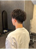 2ブロ刈り上げスタイル
