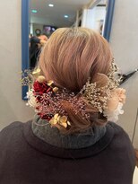 シバヘアー(shiba hair) 成人式　ヘアアレンジ
