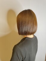 ブロッサム 東久留米店(Blossom)&nbsp;20代30代40代小顔切りっぱなし大人ボブイヤリングカラー
