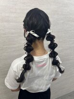 ツイン編み下ろし