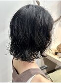 ボブパーマスパイラルパーマプードルパーマレディース奥東 巧真