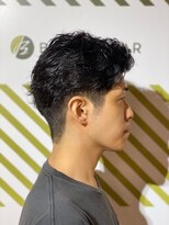 バーバーバー 四谷(BARBER-BAR)&nbsp;爽やかビジネスニュアンスパーマスタイル