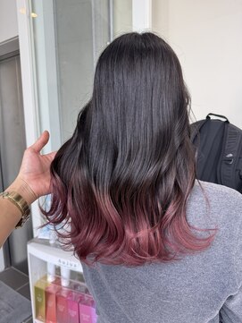 アライブ ハラジュク(ALIVE harajuku) グラデーションカラーバレイヤージュインナーカラー　ryota