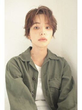 ファム(FAM) パーマショート　モカベージュ　ハイライト　代官山　中目黒