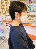 《RIP SOUL》縮毛矯正 コンパクト耳かけショート
