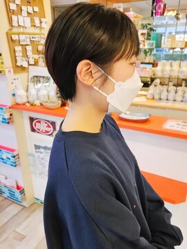 リップソウル(RIP SOUL) 《RIP SOUL》縮毛矯正 コンパクト耳かけショート