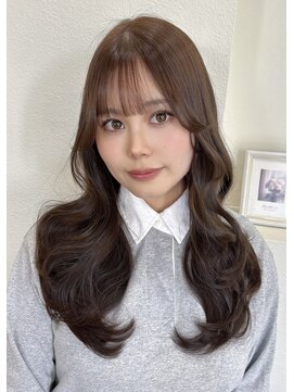 ブランシェ 春日井市民病院前店(BRANCHE) 韓国風レイヤー×オリーブベージュ