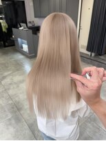 ノエ 心斎橋(Noe)&nbsp;ホワイトミルクティー/大阪/ブリーチ/心斎橋/髪質改善