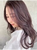 血色感UP◯ピンクカラー、ピンクラベンダー/福岡天神大名