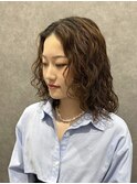 ミディアムパーマ