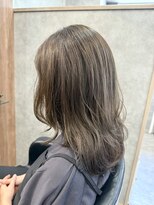 ベルエ(Belle)&nbsp;ブリーチなしグレージュカラー