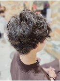 メンズスパイラルパーマ
