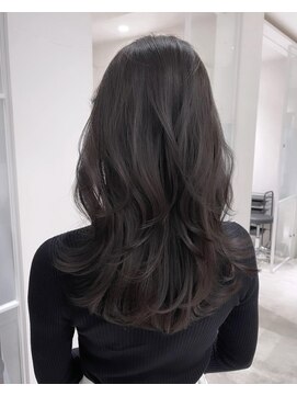 ムード(MOOD,) 暗めカラー/グランマッシュ[レイヤーカット/髪質改善/銀座]