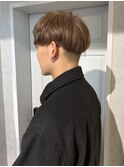 【立川cres小山】メンズハイトーンミルクティーベージュ