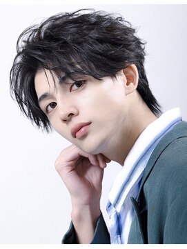 アストラ(ASTRA) MEN’S HAIR/波巻きツイストスパイラル/リバースセンターパート