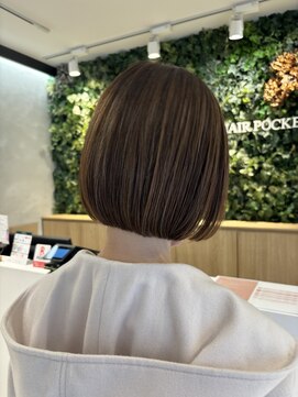ルディー バイ ヘアーポケット(rudii by HAIR POCKET) ナチュラル丸みボブ◯