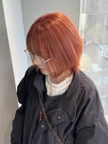 ルシティ(Le City)&nbsp;sheer orange【ブリーチ/オレンジ/髪質改善】