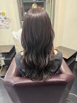 サラジュ 西宮北口店(SARAJU) ナチュラルブラウン×艶ロング