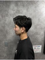 スピン 本八幡(SPIN)&nbsp;MEN’S HAIR/サーフカール/刈り上げセンターパート/本八幡