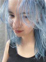デコラ DECOR&nbsp;アイスブルー×透け感ミディアム