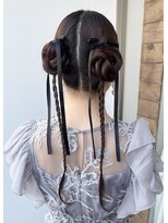 ヒュー 広島(HEW)&nbsp;カチモリ風ヘアセット