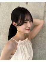 レイ(Lay.)&nbsp;【スタイリスト松下宗翔】顔まわりレイヤーカット