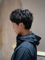 アレアル 広島並木通り店(ALEAR)&nbsp;メンズカット/ピンパーマ/メンズパーマ/スパイキーショート