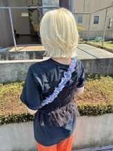 クラッチ (Klutch) 【Klutch】抜きっぱなしブリーチレイヤーボブ