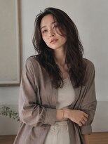 ドット ヘアー(dot.hair)&nbsp;暗髪ロング/ニュアンスウェーブ/大人ニュアンス