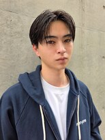メンズヘア ガーデン 銀座(Men's hair GARDEN)&nbsp;センターパートスパイキーショートフェザーパーマmen's