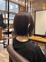 バカンス 八丁堀(BACANCES) 【金杉】切りっぱなしボブ