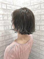 ジーナ セントラル銀座(Zina)&nbsp;ヘルシー＊切りっぱなしボブ＊ブルージュカラー【ZinaCENTRAL】