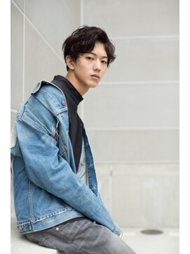 スタジオ 渋谷 原宿(Stujio) 自然なアップバングスタイル【Stujio】