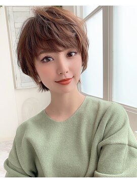 トリコ心斎橋(trico) 大人愛されふんわりTOPエアーパーマショート☆