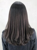 アイティー バイ アルバム 浦和店(IT by ALBUM) グレージュロング_オリーブカラーハイライトカラー_ba249643