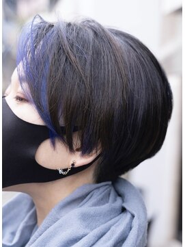 ロロ(ro-ro) 【恵比寿ro-ro】ブルーフェイスフレーミングハイライト