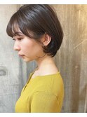 コンパクトショートボブ