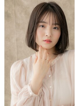 カバーヘア ブリス 大宮西口(COVER HAIR bliss) シースルーバング暗髪小顔エアストレートY大宮20代30代40代