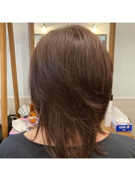 カットサロンウエスト オシャレ白髪染め