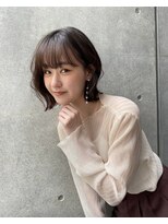 ラフィネ 成増店(raffine)&nbsp;ふんわり外ハネくびれボブ【成増美容室】大山/和光/志木/朝霞