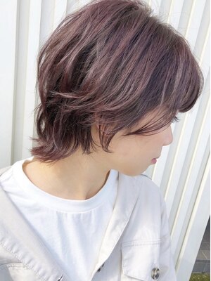 顔周りの似合わせcutでより小顔に魅せるStyleに…結んだ時も可愛い韓国ヘアもトレンド◎なりたいを叶えます