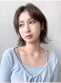 耳掛けくびれボブ_大人ガーリーチョコレートプリカール_28677