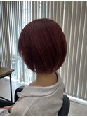ボブ×ピンクバイオレット