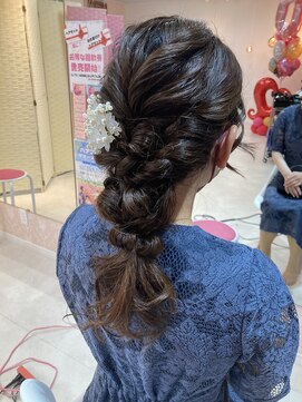 ハナココ 水戸店(hana Coco) ハーフアップ