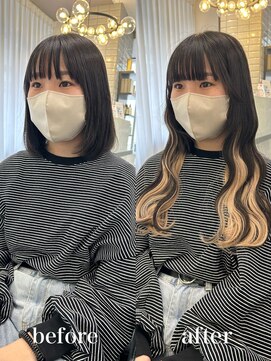 リリー(Lilley) 【lilley 稲永麻衣】韓国ヘア+ エクステ 天神/今泉