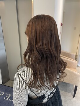 アヴァンスアンス 広島袋町店(AVANCE.ens) ブリーチなしダブルカラーとベージュカラー