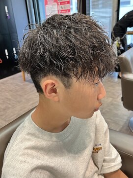 スタイル スマート サロン(STYLE smart salon) STYLE藤沢メンズマッシュ黒髪刈り上げツイストパーマ