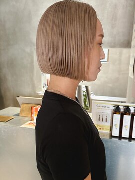 ハウ 心斎橋(how) ミニボブ/ショート/ショートヘア/前下がりボブ/ぱつっとボブ