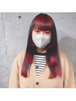 ガルボ ヘアー(garbo hair) #ハイトーン#デザインカラー#10代#20代#高知